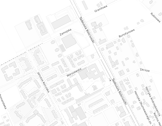 Mapa z adresem organizacji