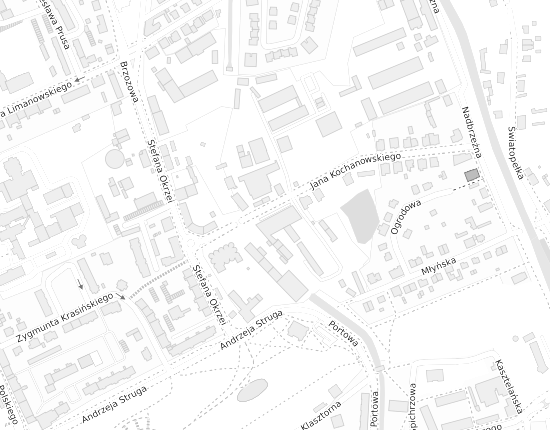 Mapa z adresem organizacji