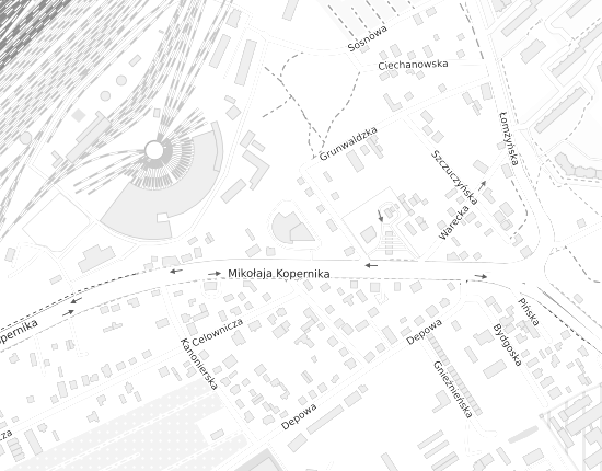 Mapa z adresem organizacji
