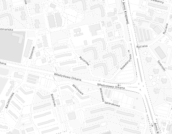 Mapa z adresem organizacji