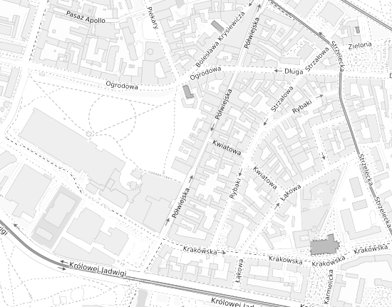 Mapa z adresem organizacji