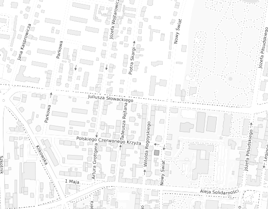 Mapa z adresem organizacji