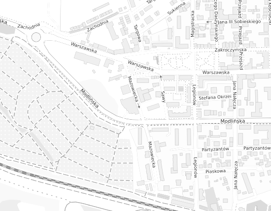Mapa z adresem organizacji