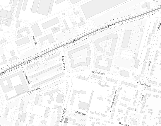 Mapa z adresem organizacji