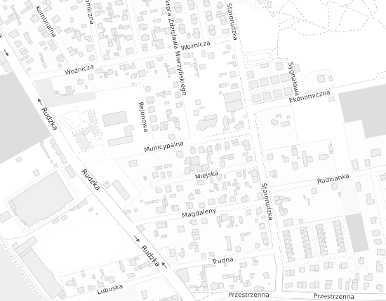 Mapa z adresem organizacji