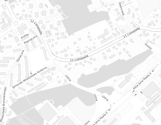 Mapa z adresem organizacji