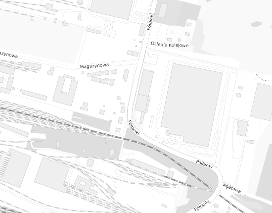Mapa z adresem organizacji
