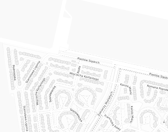 Mapa z adresem organizacji