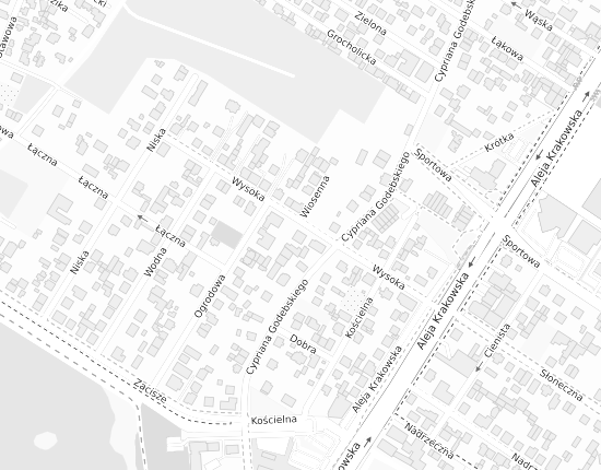 Mapa z adresem organizacji