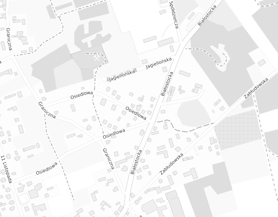 Mapa z adresem organizacji