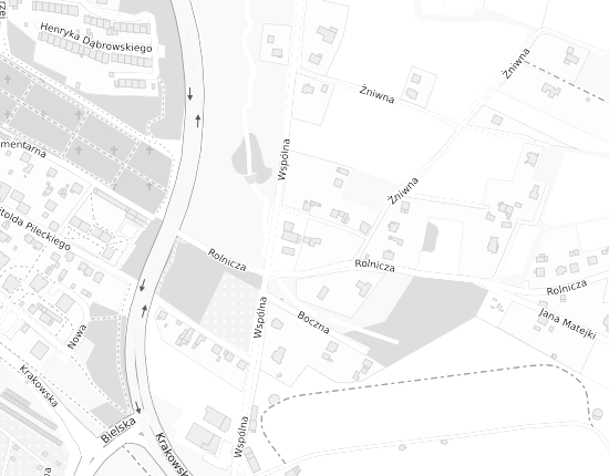 Mapa z adresem organizacji