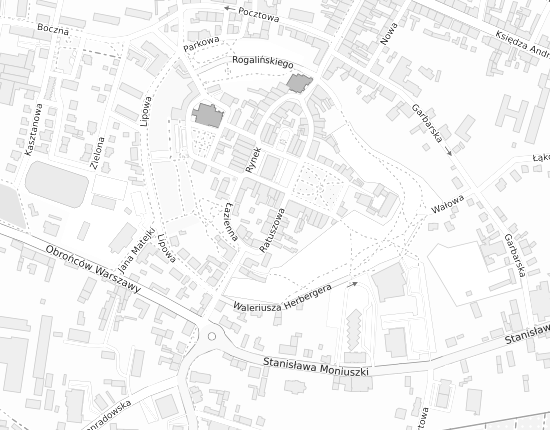 Mapa z adresem organizacji