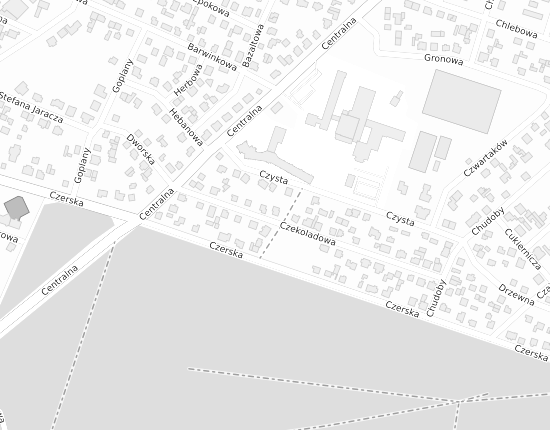 Mapa z adresem organizacji