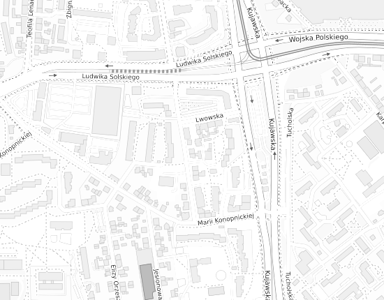 Mapa z adresem organizacji