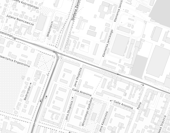 Mapa z adresem organizacji