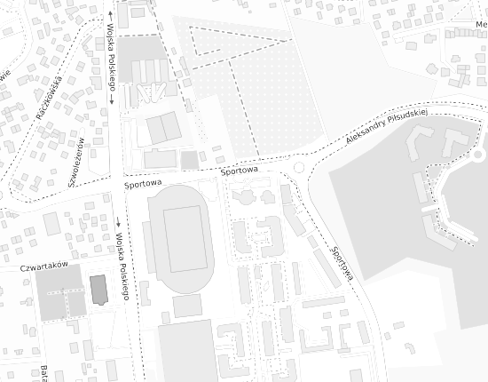 Mapa z adresem organizacji