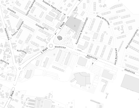 Mapa z adresem organizacji