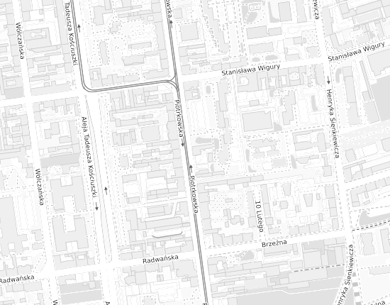 Mapa z adresem organizacji