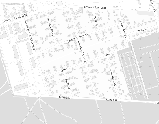 Mapa z adresem organizacji