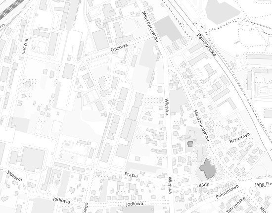 Mapa z adresem organizacji