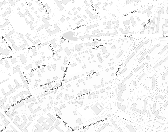 Mapa z adresem organizacji