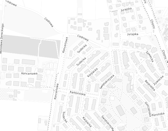 Mapa z adresem organizacji
