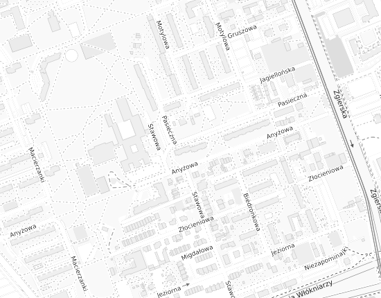 Mapa z adresem organizacji