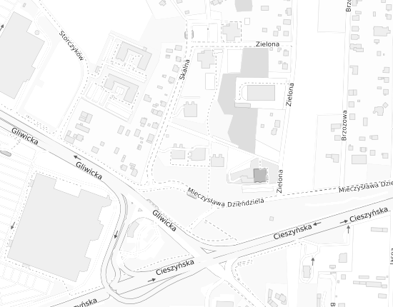 Mapa z adresem organizacji