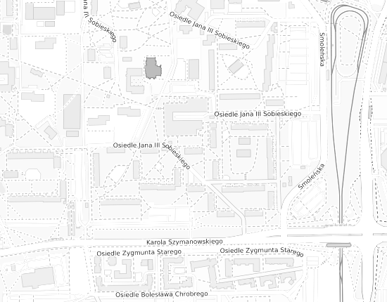 Mapa z adresem organizacji