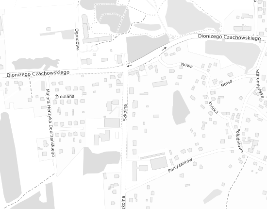 Mapa z adresem organizacji