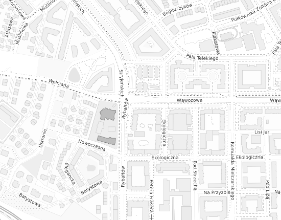 Mapa z adresem organizacji