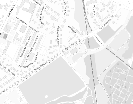 Mapa z adresem organizacji