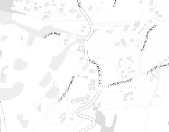 Mapa z adresem organizacji