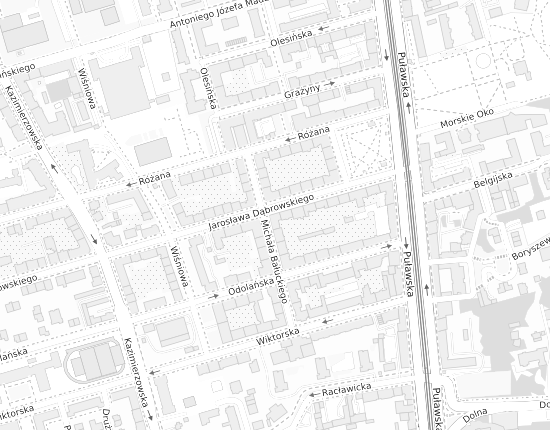 Mapa z adresem organizacji