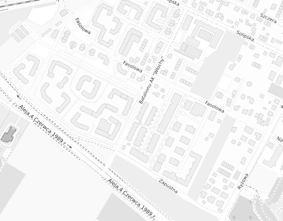 Mapa z adresem organizacji