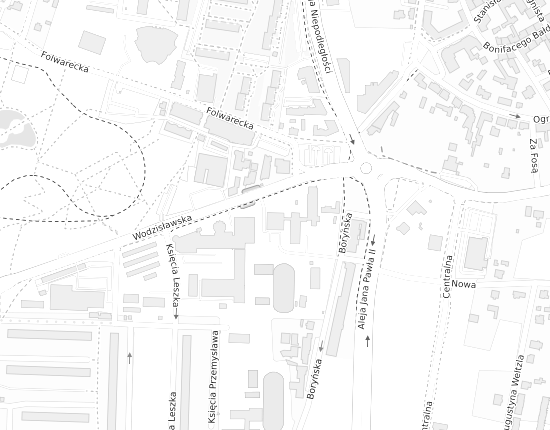 Mapa z adresem organizacji