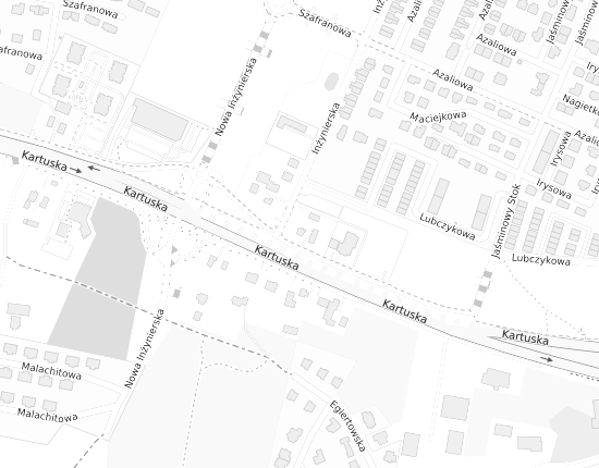 Mapa z adresem organizacji