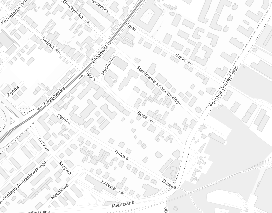 Mapa z adresem organizacji