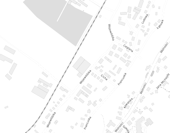 Mapa z adresem organizacji