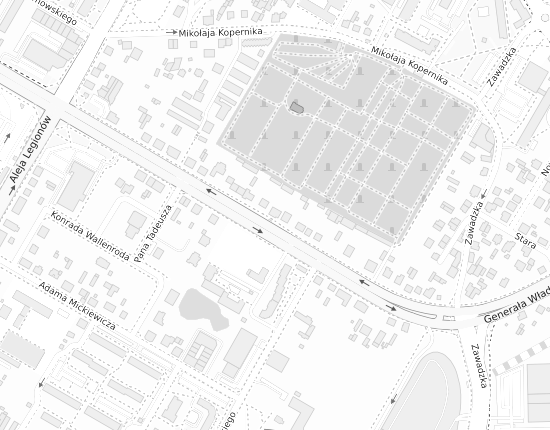 Mapa z adresem organizacji