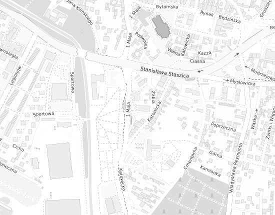 Mapa z adresem organizacji