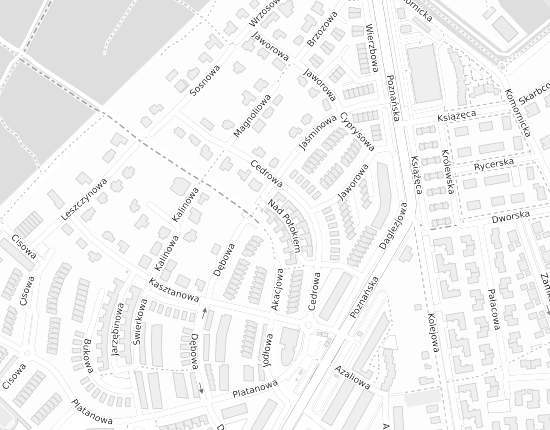 Mapa z adresem organizacji