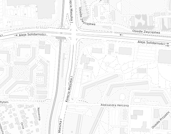 Mapa z adresem organizacji