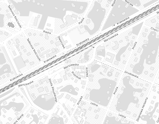 Mapa z adresem organizacji
