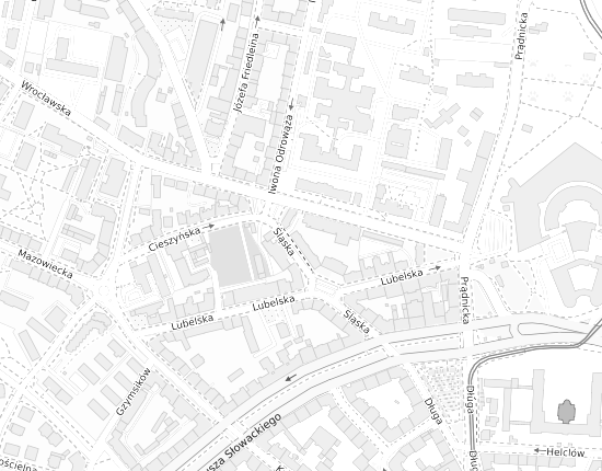 Mapa z adresem organizacji