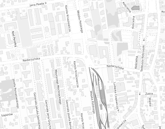 Mapa z adresem organizacji
