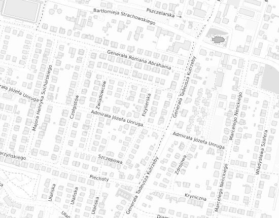 Mapa z adresem organizacji