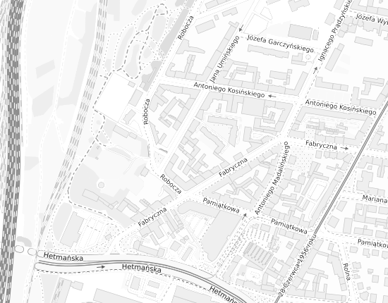 Mapa z adresem organizacji
