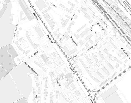 Mapa z adresem organizacji