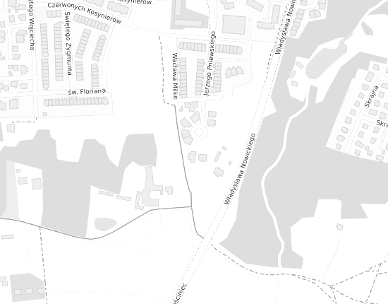 Mapa z adresem organizacji